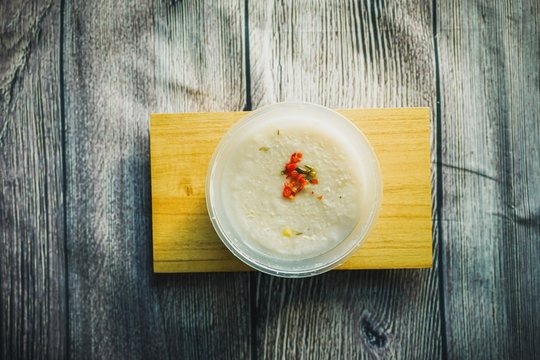 Bubur Lambuk, a popular Malaysian porridge which has been cooked with big pot and main ingredients are rice,meat,water and her usually during ramadhan, the fasting month 