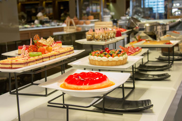  variety dessert in buffet for party