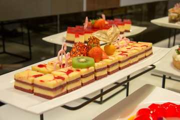  variety dessert in buffet for party