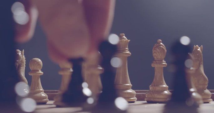 Chess Board - Strategy and Critical Thinking Concept