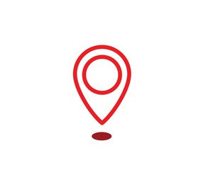 Location point Logo vector illustration