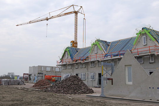 Construction of new houses
