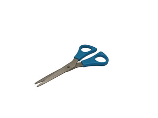 stationery scissors on a white background