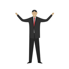 Stylish businessman man