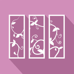 floral decorative element