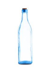 a large glass bottle
