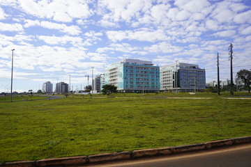 Fototapeta na wymiar A view of Northwest Neighborhood in Brasilia, Brazil
