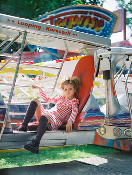 Fashion circusstyle girl