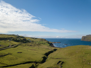 Fototapeta na wymiar Luftbilder von Isle of Skye Schottland 