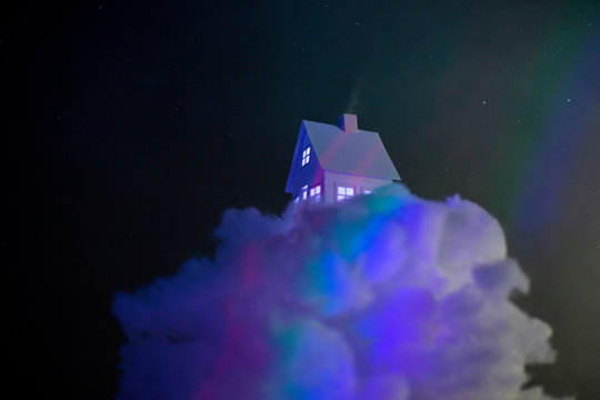 The house at rainbows end...