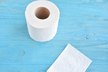 roll of toilet paper