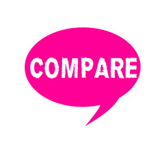 Word writing text Compare. Business concept for Estimate Measure Note the similarities dissimilarities between.