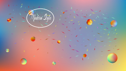 Obraz premium Creative abstract space background picture smooth.