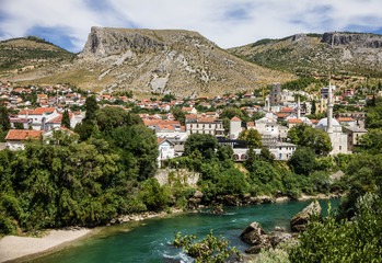 Fototapeta na wymiar Bosnia and Herzegovina, Mostar town