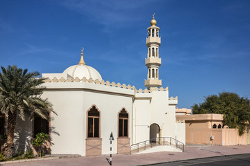 Fototapeta na wymiar Abu Dhabi mosque building, UAE