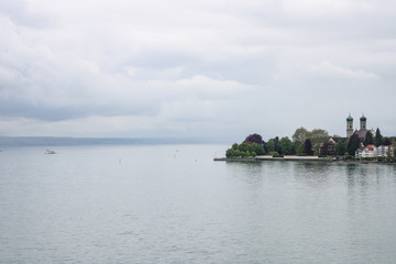 Fototapeta premium Lake Constance near Friedrichshafen, Germany