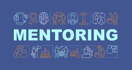 Mentoring word concepts banner