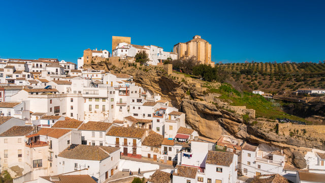 Spain, Andalusia, Province of Cadiz, Setenil de las Bodegas