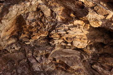Rock stone brown, nature, use as background