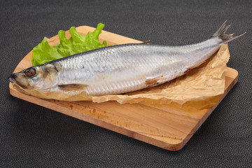 Salted herring fish