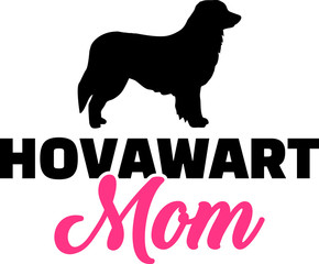 Hovawart mom pink