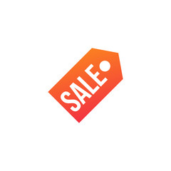 Price tag icon. Tag label icon for websites and apps. Sales label icon. Vector illustration isolated on white background.