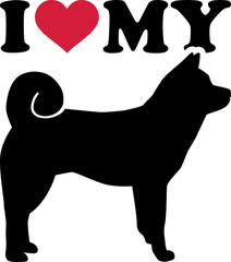 I love my Shiba silhouette