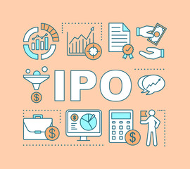 IPO word concepts banner