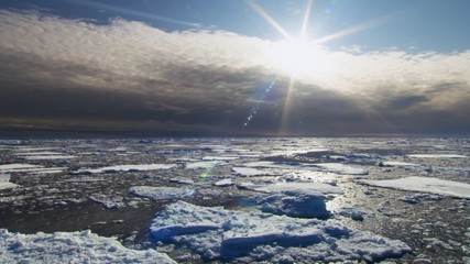 rainbow over the sea