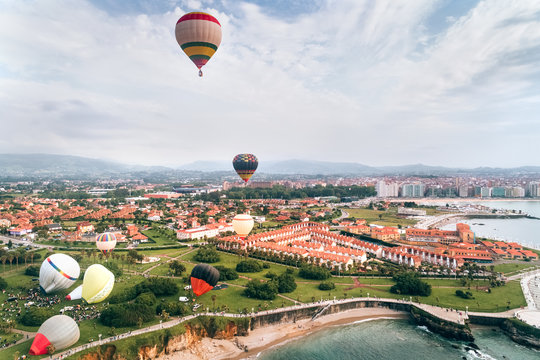Hot air ballons