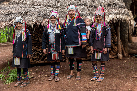 Akha tribe's women