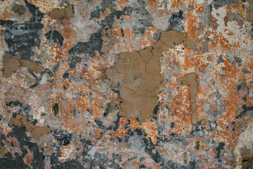 Metal rusty surface.