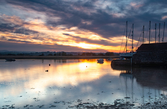 Dramatic Skies over Topsham Quay - Devon, England
