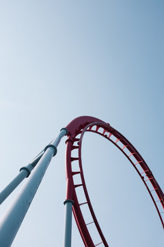 Roller coaster track