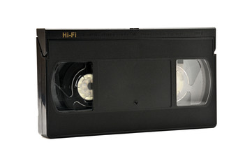 Obraz premium Videotapes for home use on a white background.Videocassette