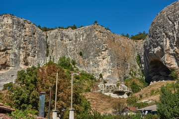 Russia. Crimea. Rocks above Bakhchisarai