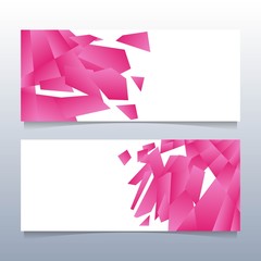 Fototapeta premium ABSTRACT COLORFUL BANNERS II