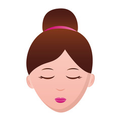 woman face character