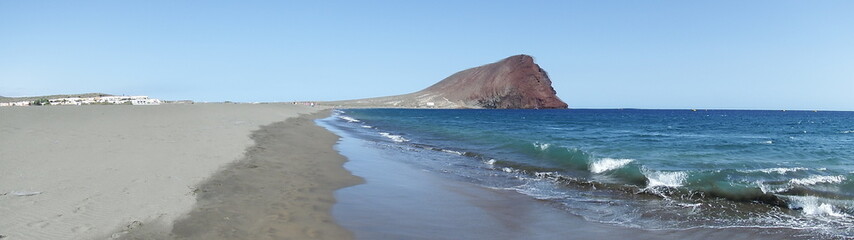 panoramique El Medano, Tenerife, Iles Canaries, Espagne