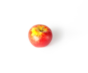 Fototapeta na wymiar apple, fruit, food, red, isolated, healthy