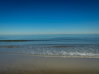 Beautiful beach in day time