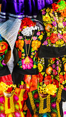 Colorful Mexican Shirts Dresse Jewelry Handicrafts Oaxaca Mexico