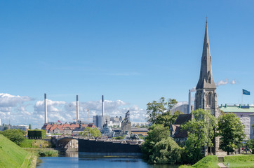 Fototapeta premium Danish capital Copenhagen