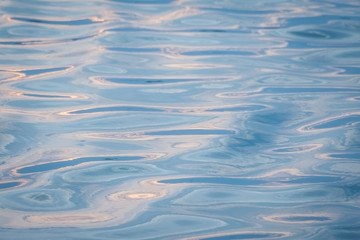 Water wave pattern with reflections