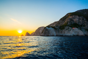 Fototapeta na wymiar Coastline in Greece