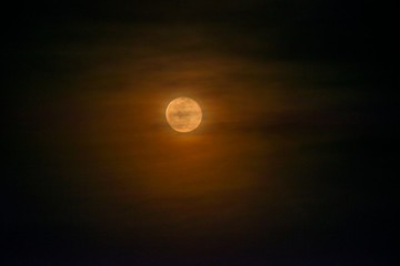 Obraz premium moon in the sky