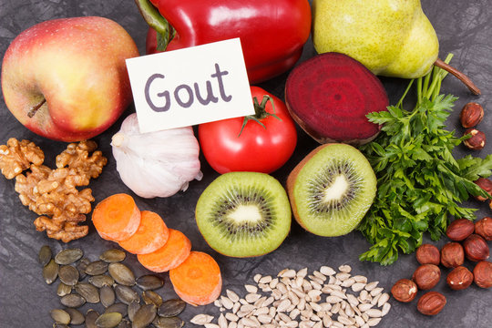 Best healthy food to treat gout inflammation and for kidneys health