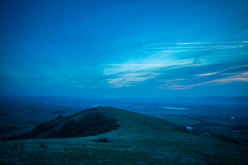 Fototapeta premium Clouds colors of the spring