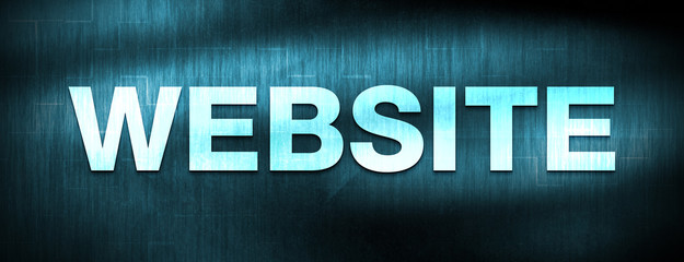 Website abstract blue banner background