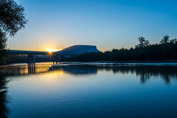 Morning on the river